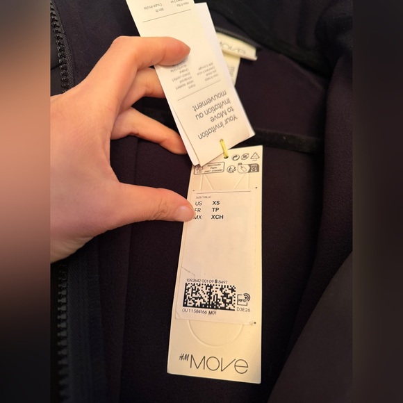 H&M black ski snow suit jumpsuit xs - Brand new with tags! - Picture 14 of 16